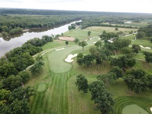 TPC Deere Run Aerial 2nd Hole